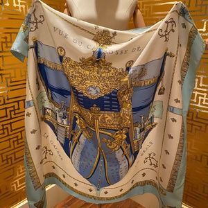 Hermes Silk Scarf